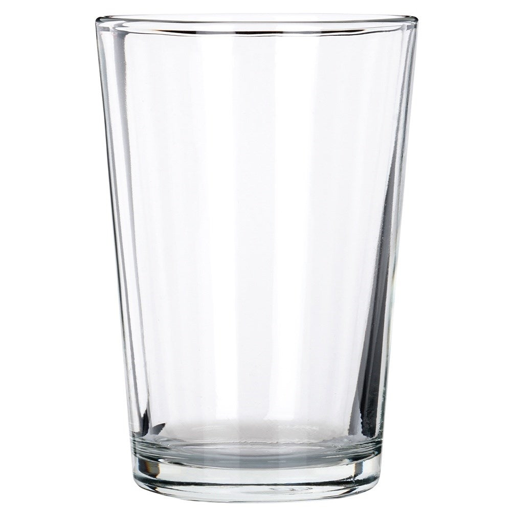 Six glasses 200 ml: Thick, clear glass for drinks