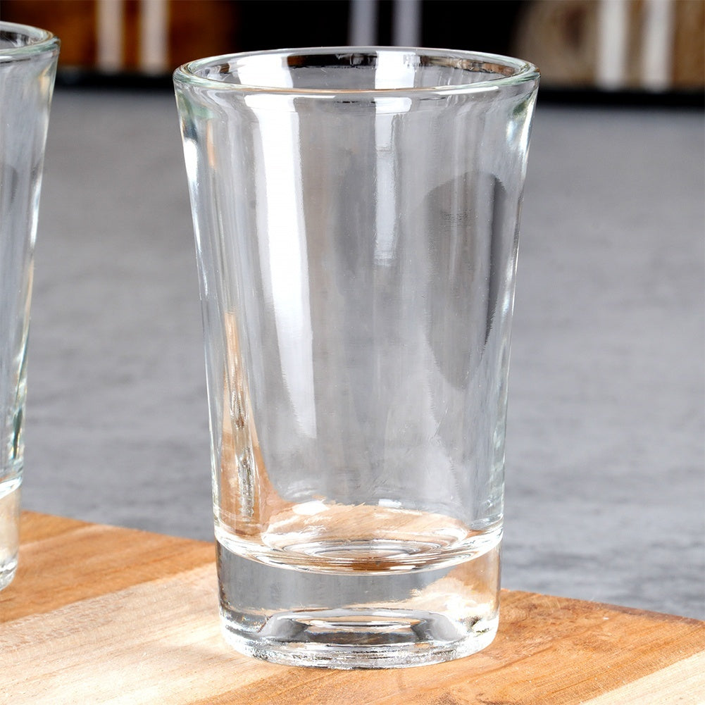 Six glasses for vodka, liqueur or shots - dishwasher safe