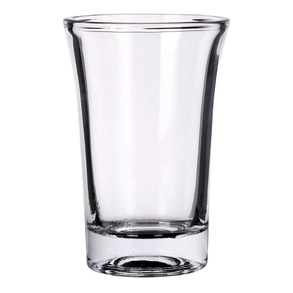 Six glasses for vodka, liqueurs or shots - Dishwasher safe
