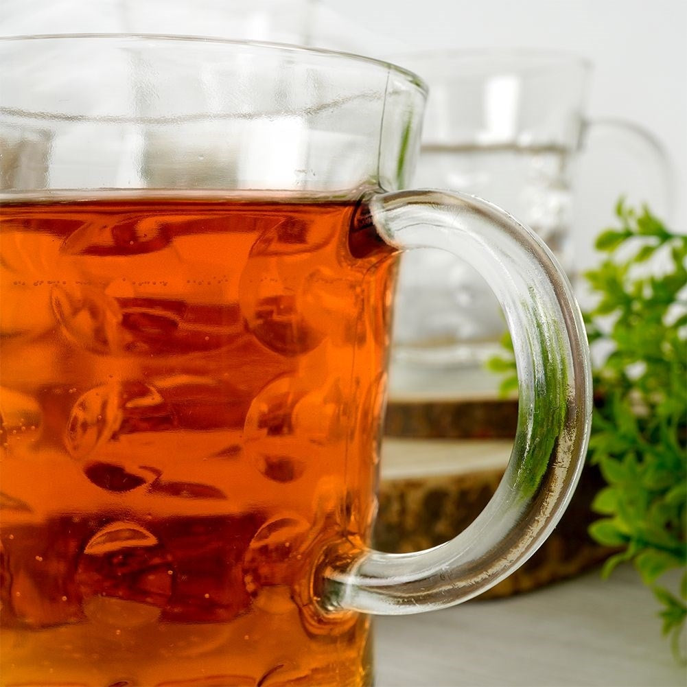 Six glasses with handles - Perfect for coffee and tea