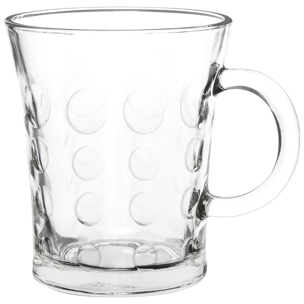 Six glasses with handles - Perfect for coffee and tea