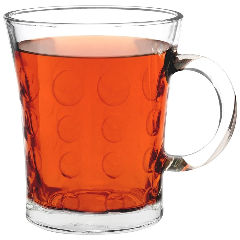 Six glasses with handles - Perfect for coffee and tea