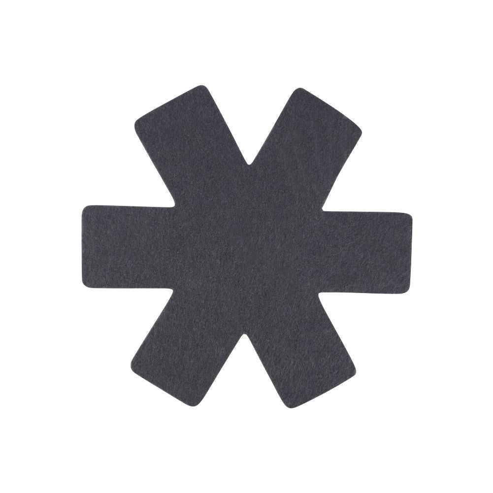Six protective pads for kitchen utensils, against scratches