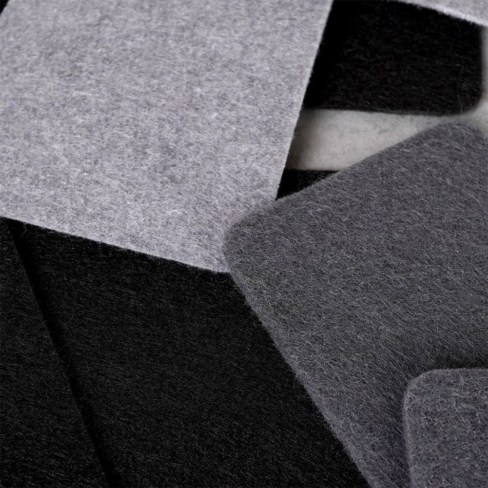 Six protective pads for kitchen utensils, against scratches
