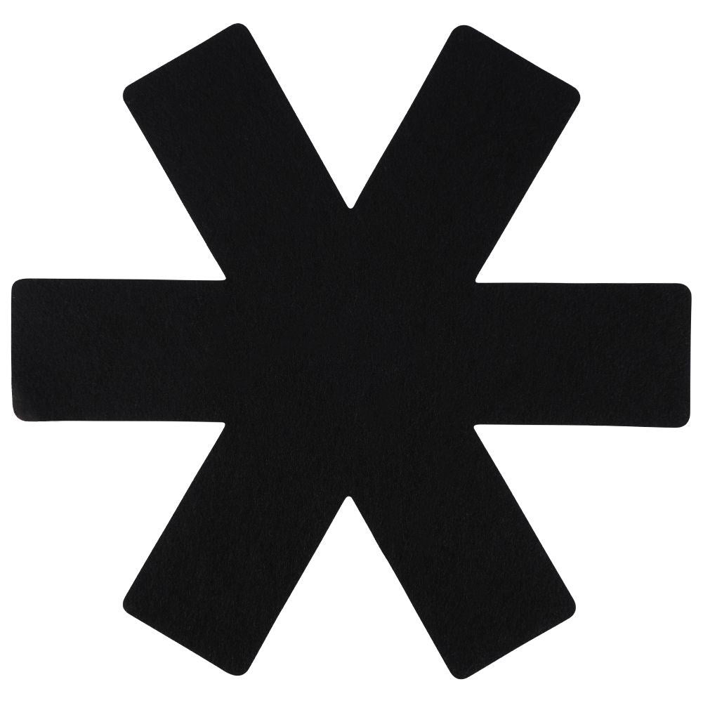 Six protective pads for kitchen utensils, against scratches