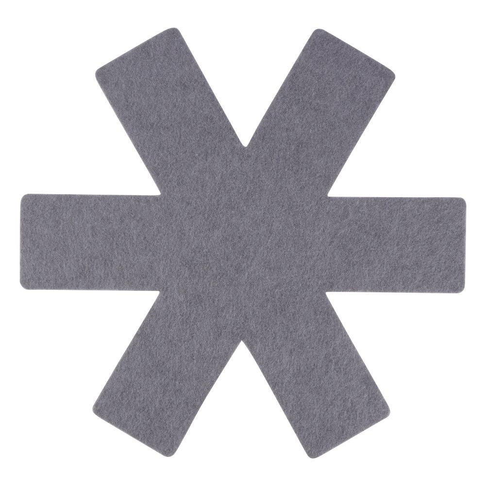 Six protective pads for kitchen utensils, against scratches
