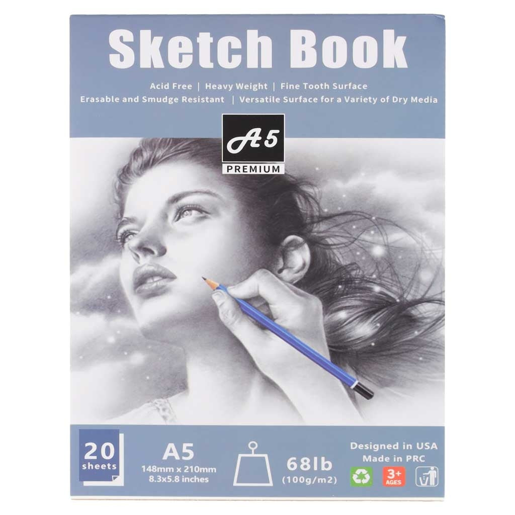 Sketching Art Set – 54-Piece Pencil & Charcoal Kit