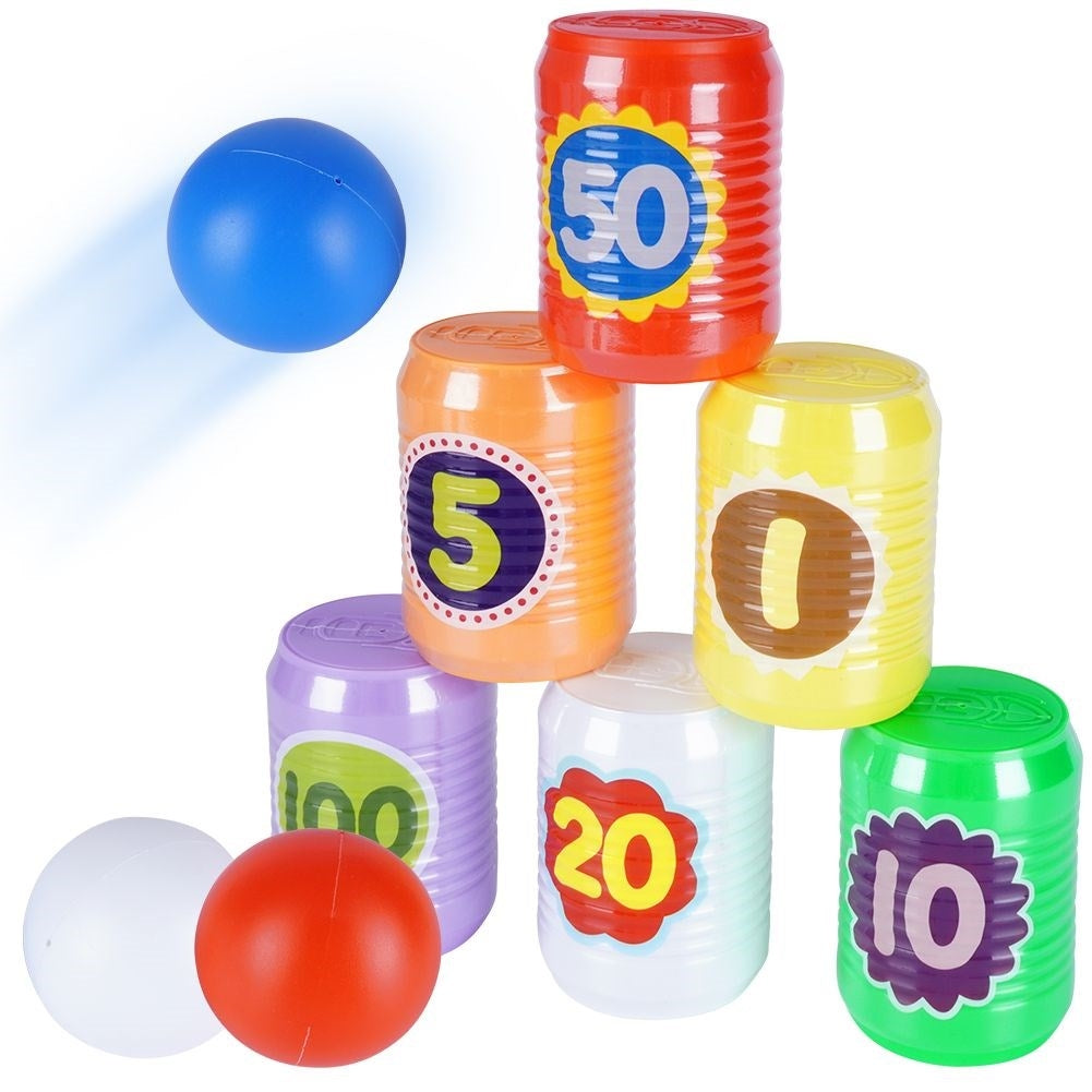 Skill Games: Throwing at cans for hours of play