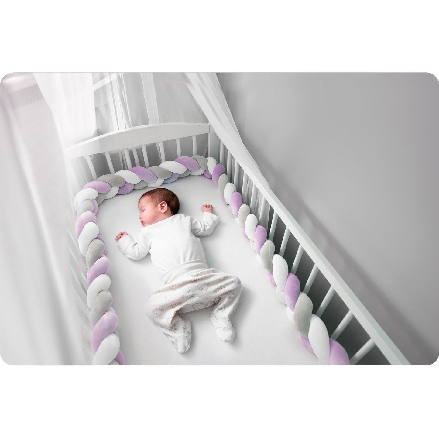 Slat protection Ricokids 3m - Purple/Grey