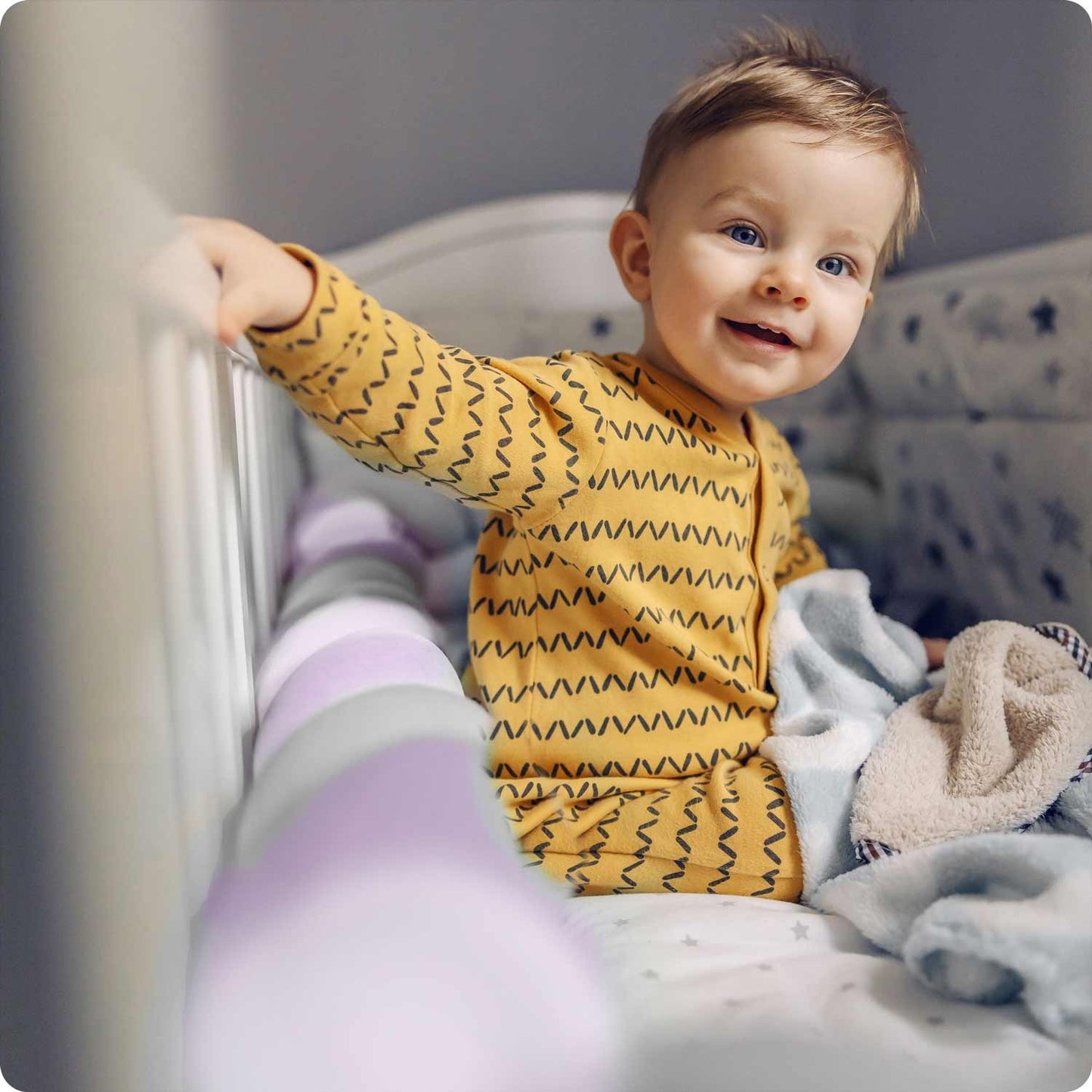 Slat protection Ricokids 3m - Purple/Grey
