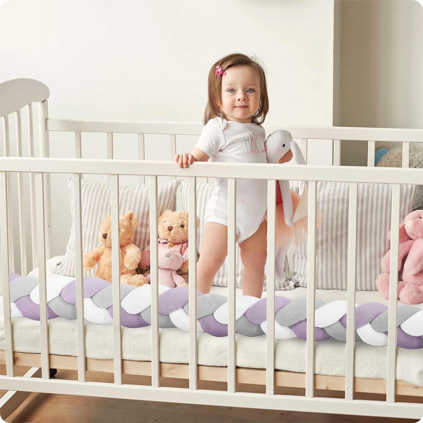 Slat protection Ricokids 3m - Purple/Grey