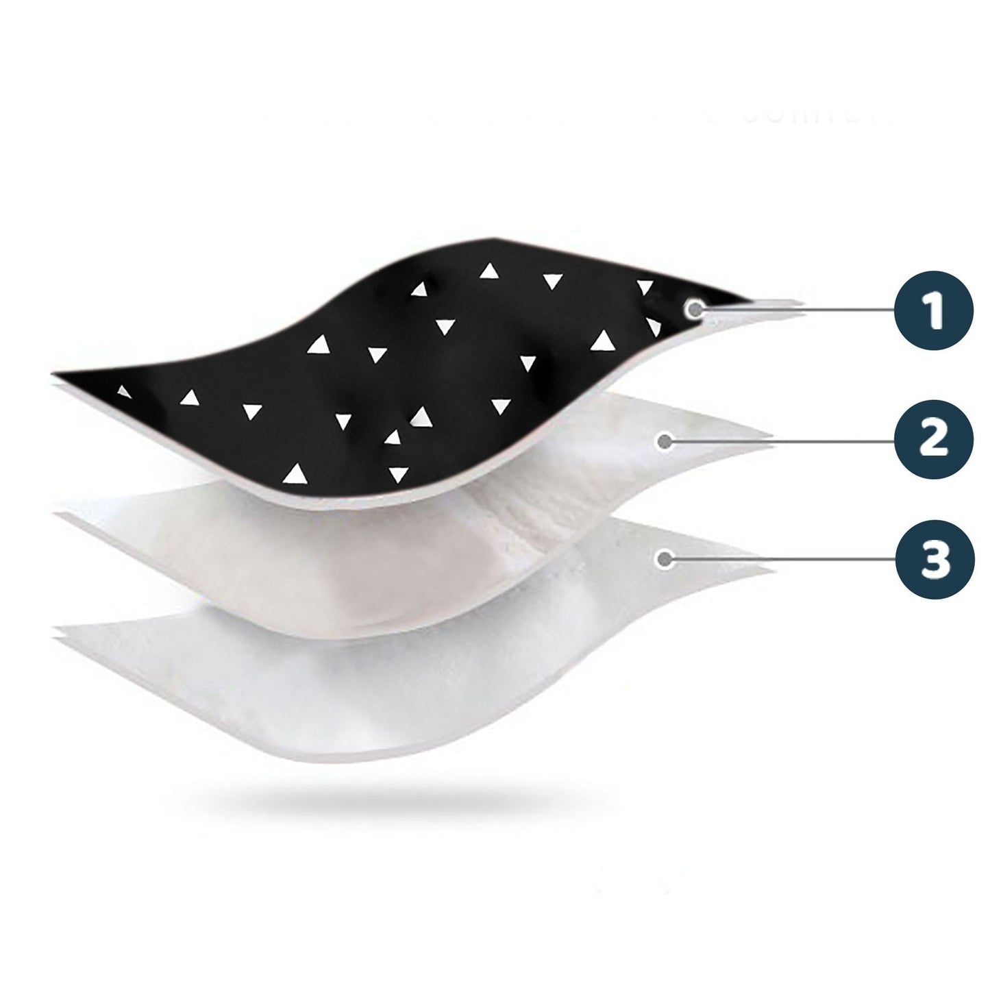 Sleeping bag for pram and sled Elmi Ricokids - black with triangles