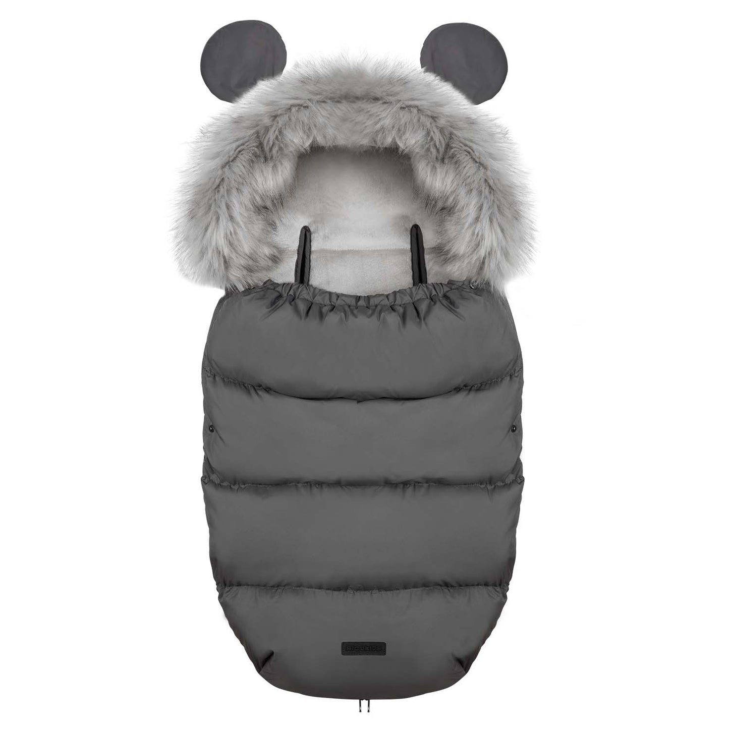 Sleeping bag for pram and sled Elmi Ricokids - dark grey