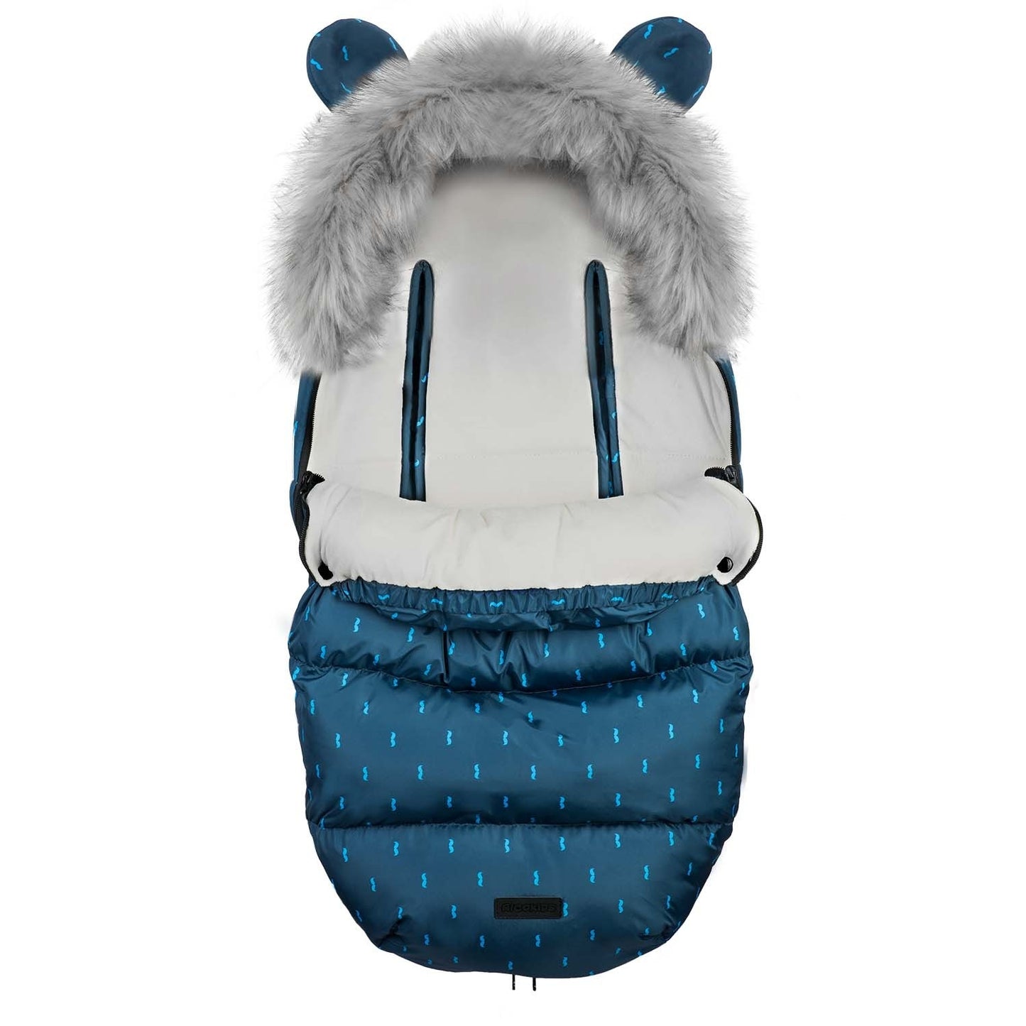Sleeping bag for pram and sled Elmi Ricokids - navy blue