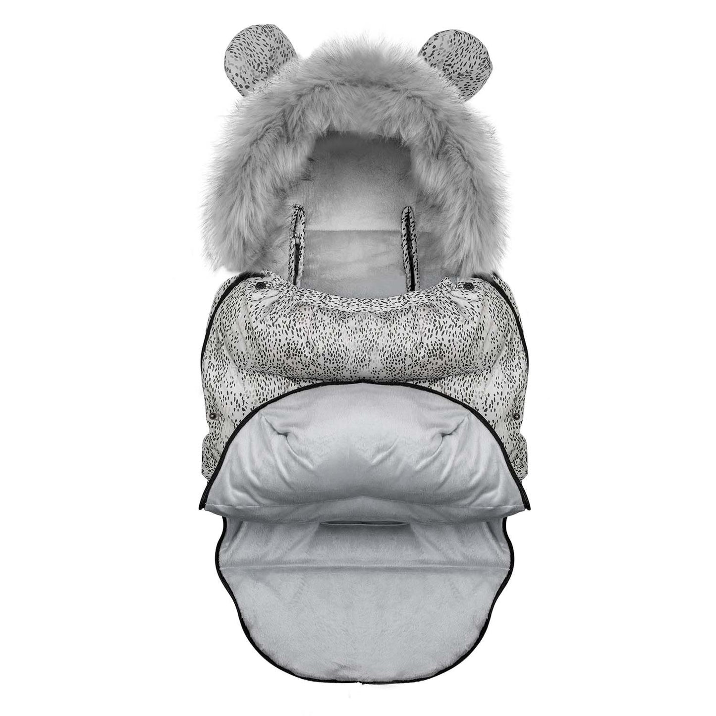 Sleeping bag for pram and sled Elmi Ricokids - white
