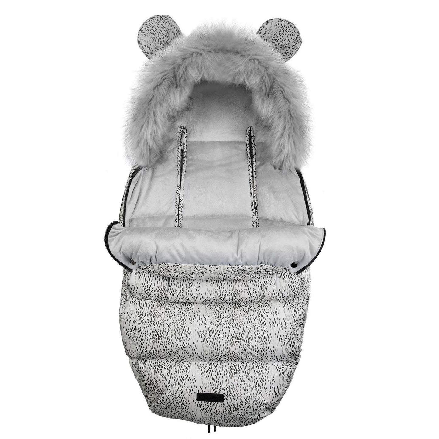 Sleeping bag for pram and sled Elmi Ricokids - white