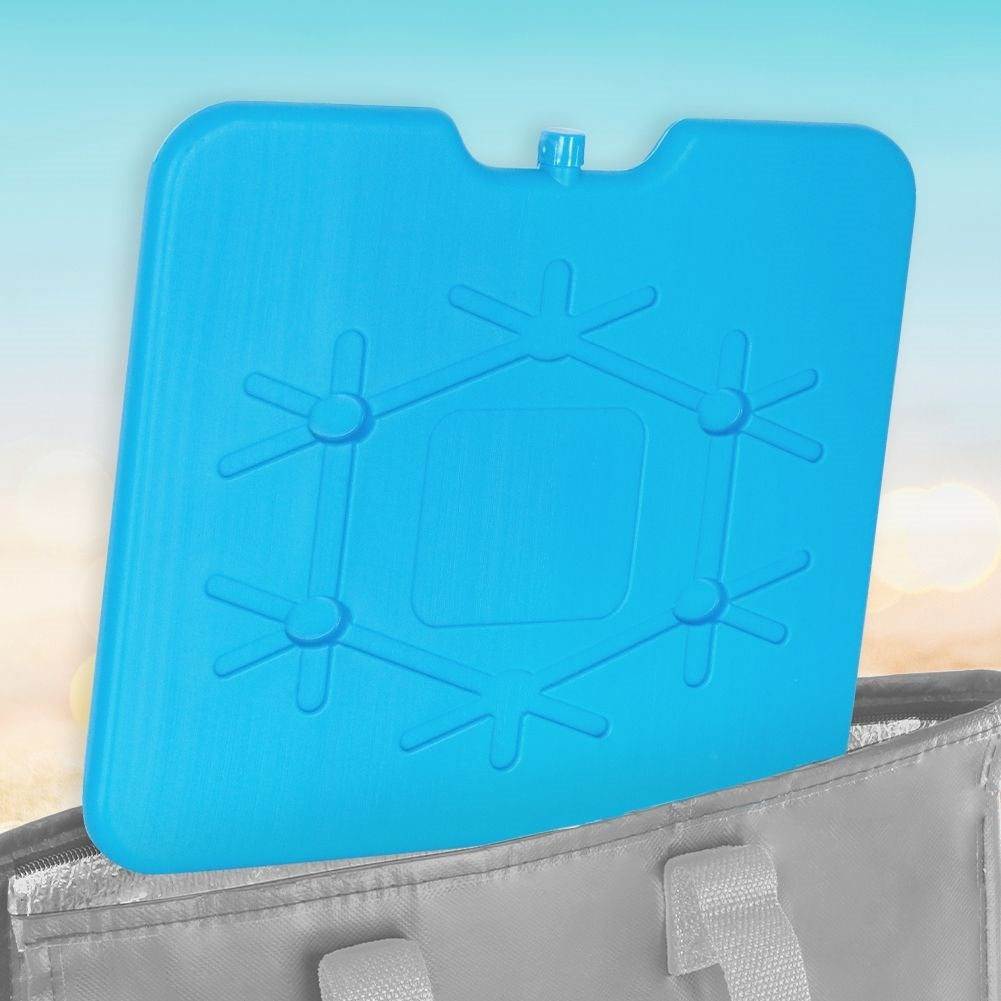 Slim cooling clamp for cooler bag - saves space!