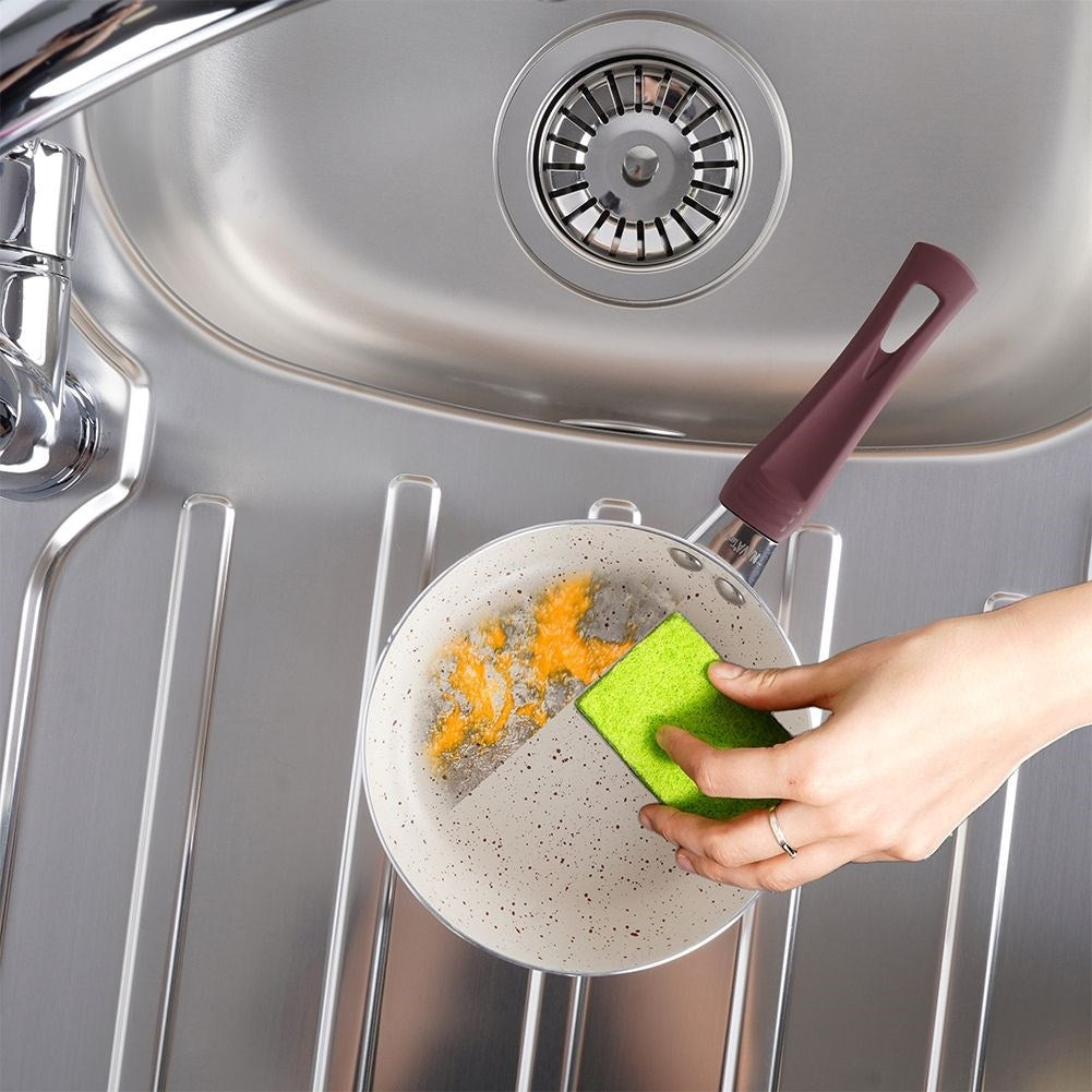 Small 14 cm frying pan with triple layer granite coating