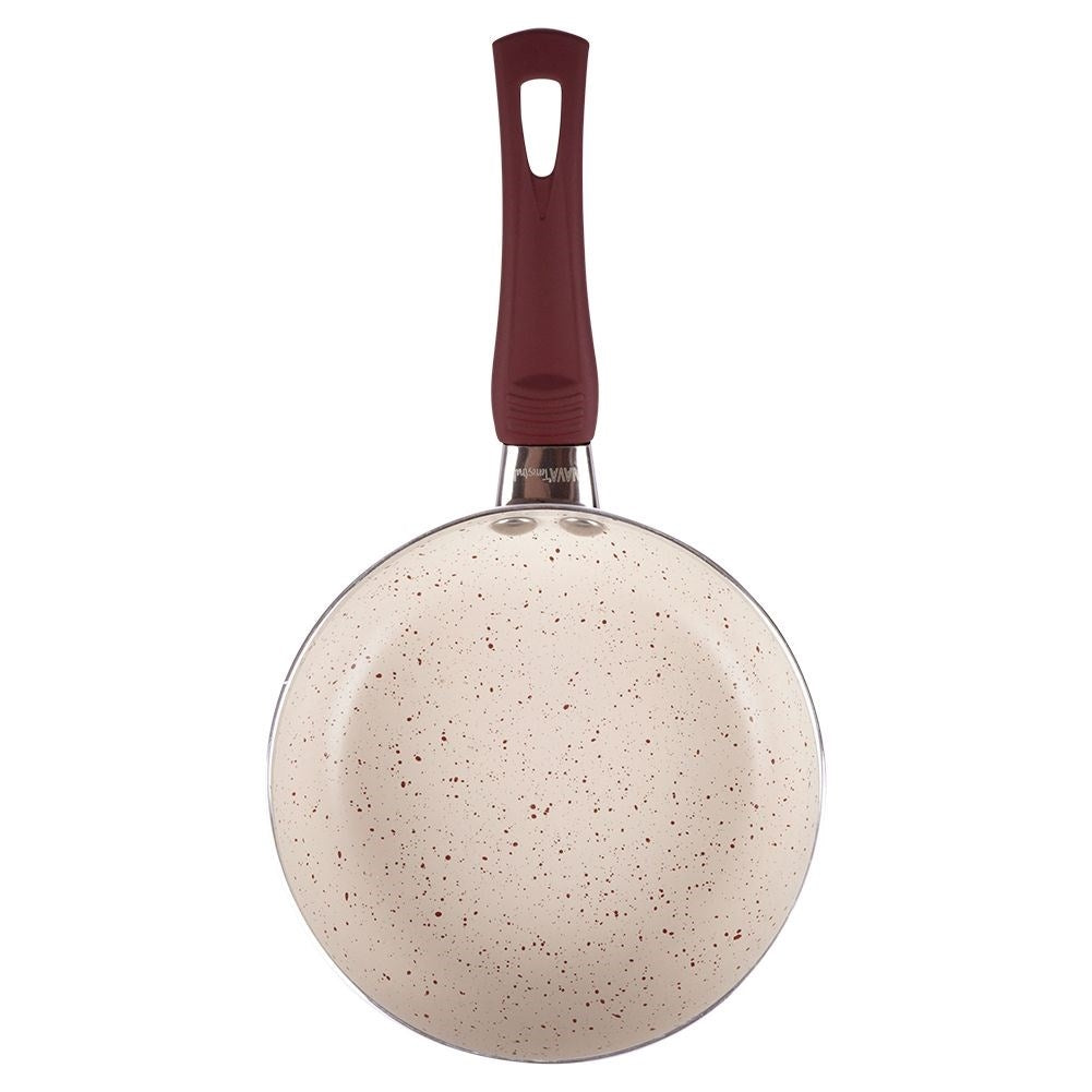 Small 14 cm frying pan with triple layer granite coating