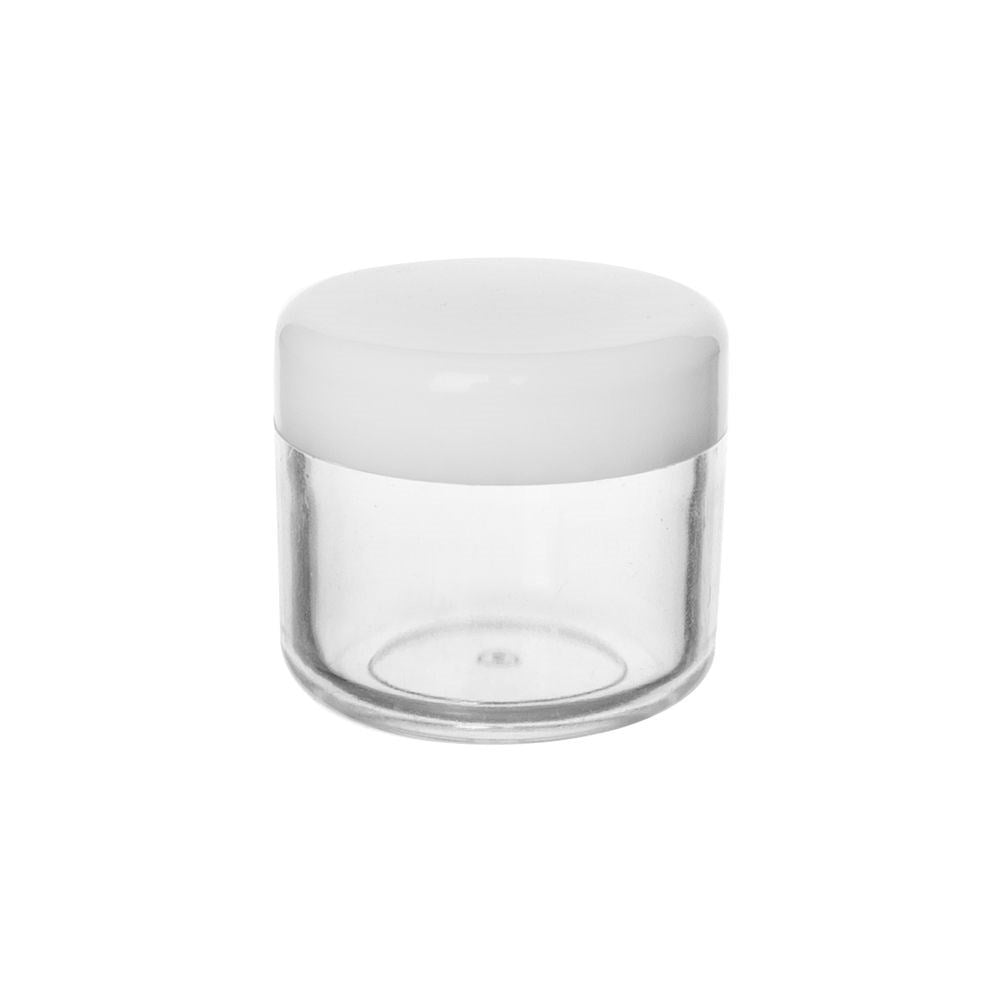 Small 20ml cosmetic containers for travel and creams