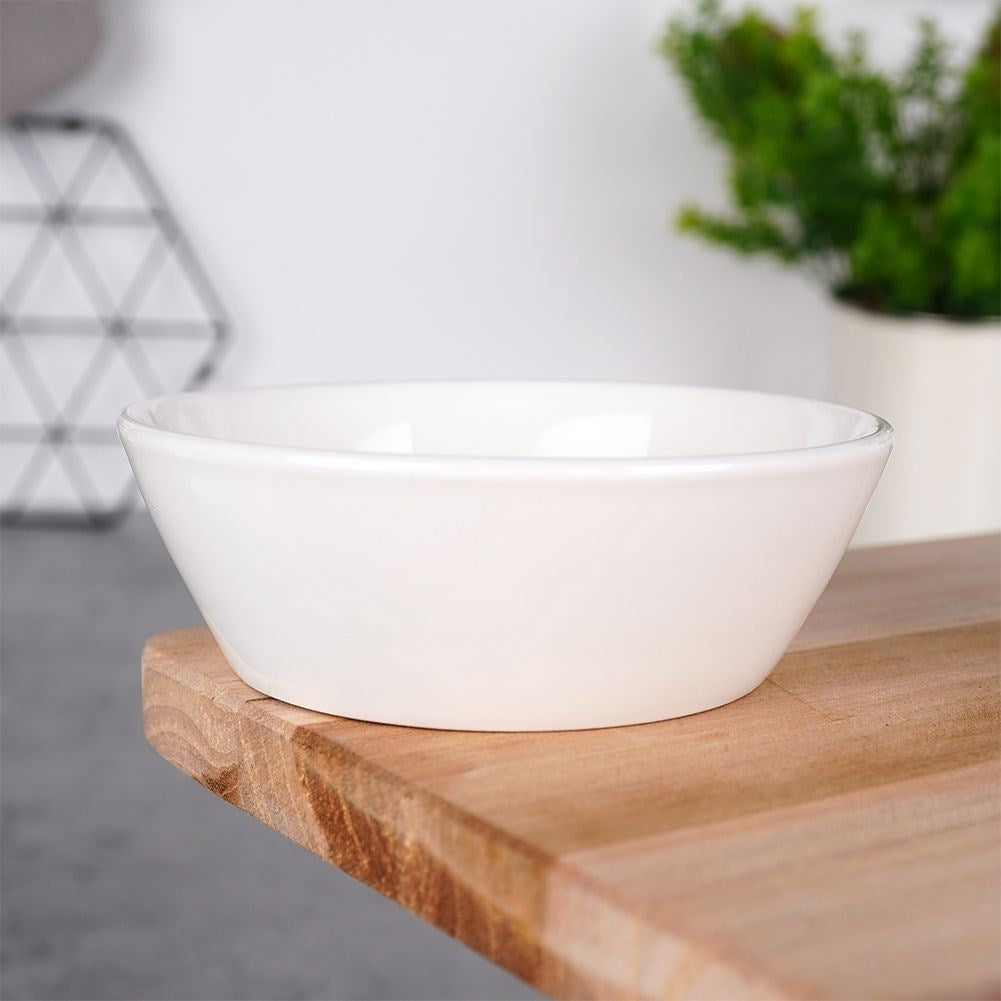Small Bowl 150 ml in White Porcelain for Dips and Snacks
