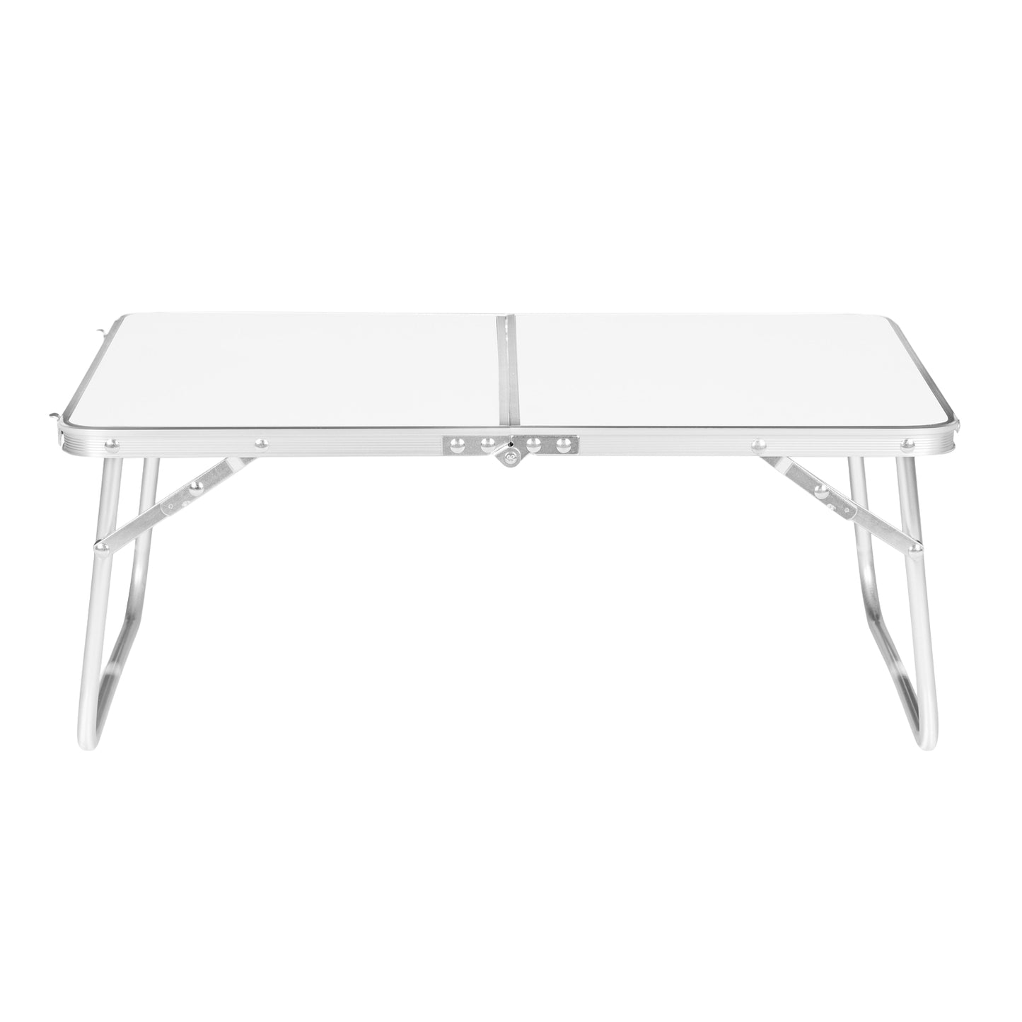 Small Camping Picnic Table Folding 60x40 cm White MultiGarden