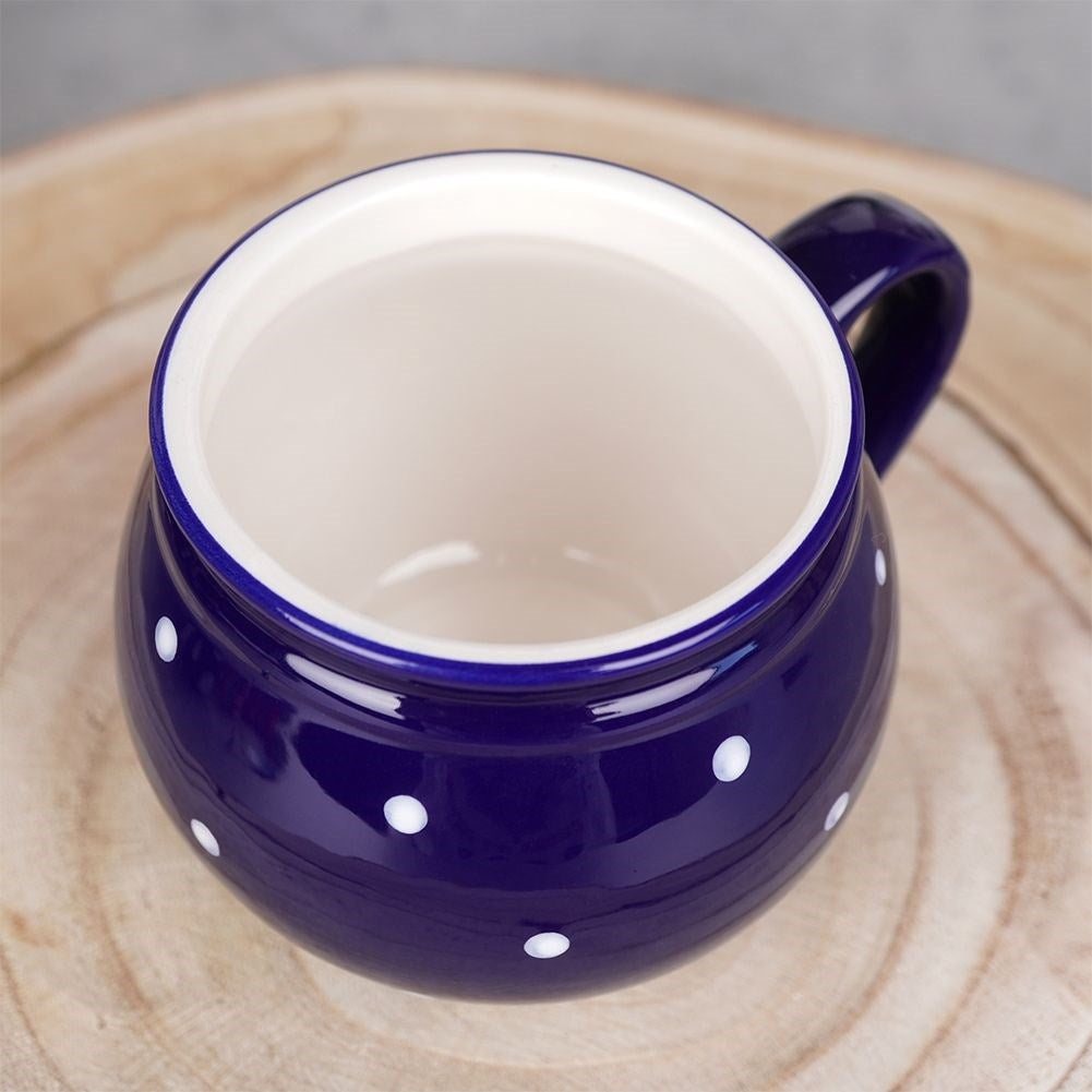 Small Ceramic Cup: Perfect for coffee, tea and mulled wine