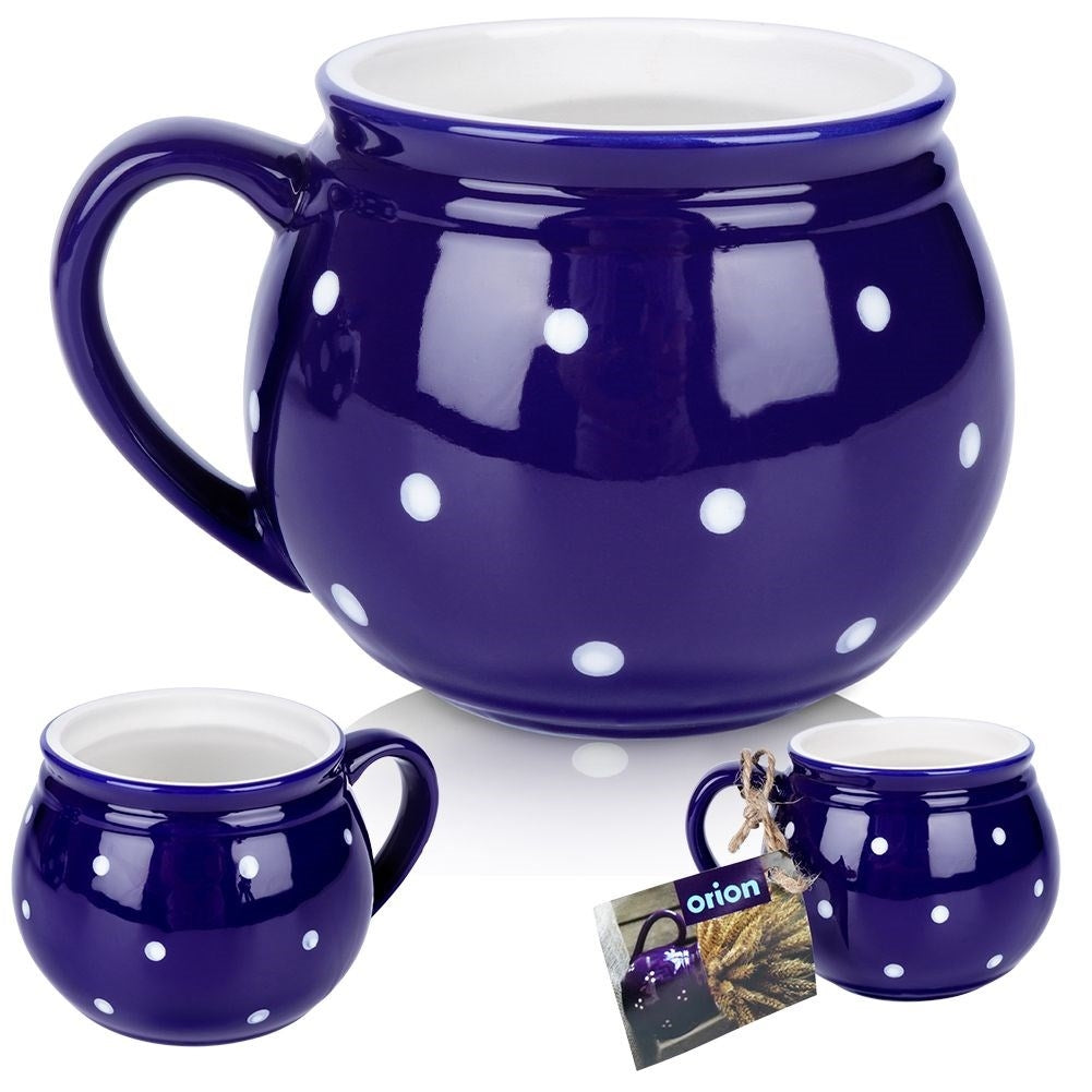 Small Ceramic Cup: Perfect for coffee, tea and mulled wine
