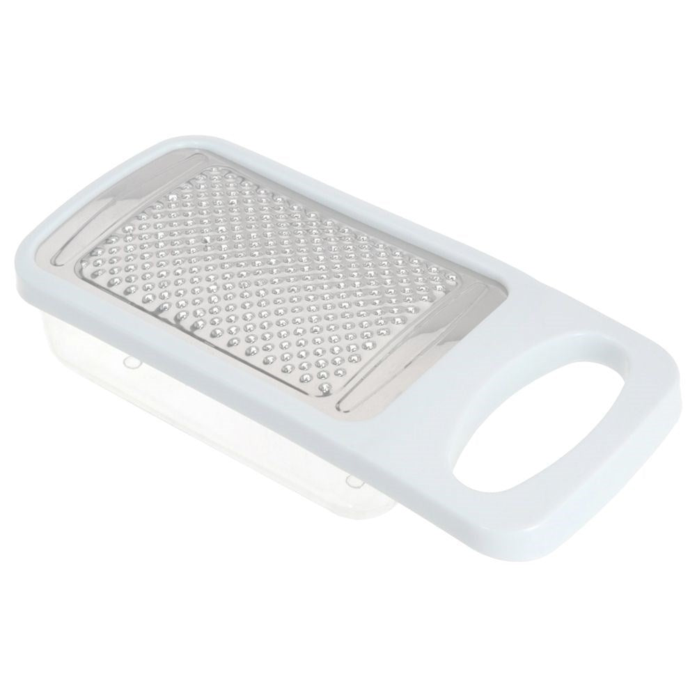 Small Grater with Ergonomic Handle and Container