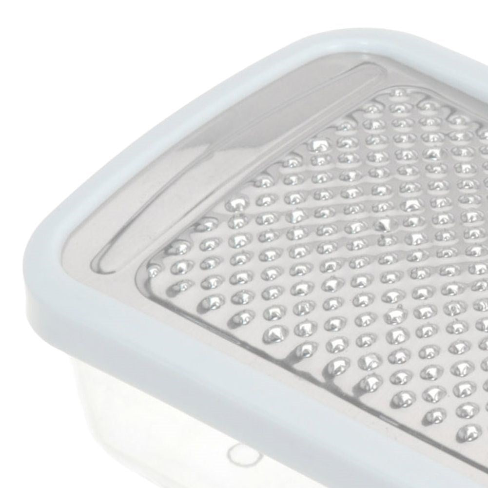 Small Grater with Ergonomic Handle and Container