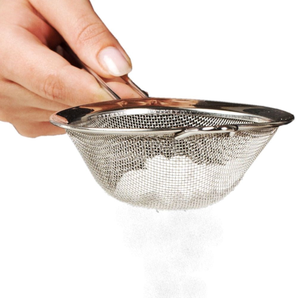 Small Kitchen Strainer in Stainless Steel - 11 cm Diameter