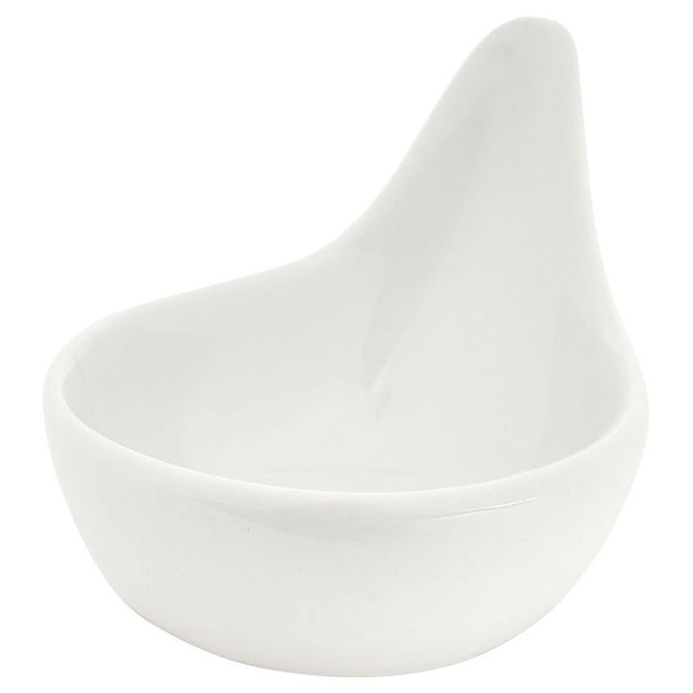Small White Porcelain Bowl for Sauces and Dips