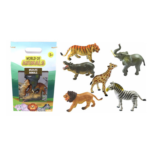 Small Wildlife Animals 6Pcs