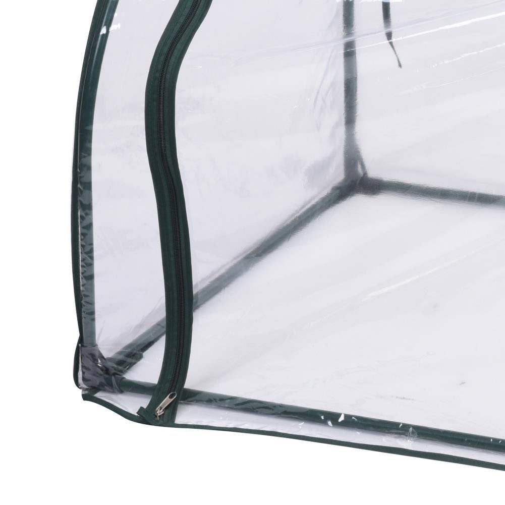 Small greenhouse for herbs and vegetables - optimal growing conditions