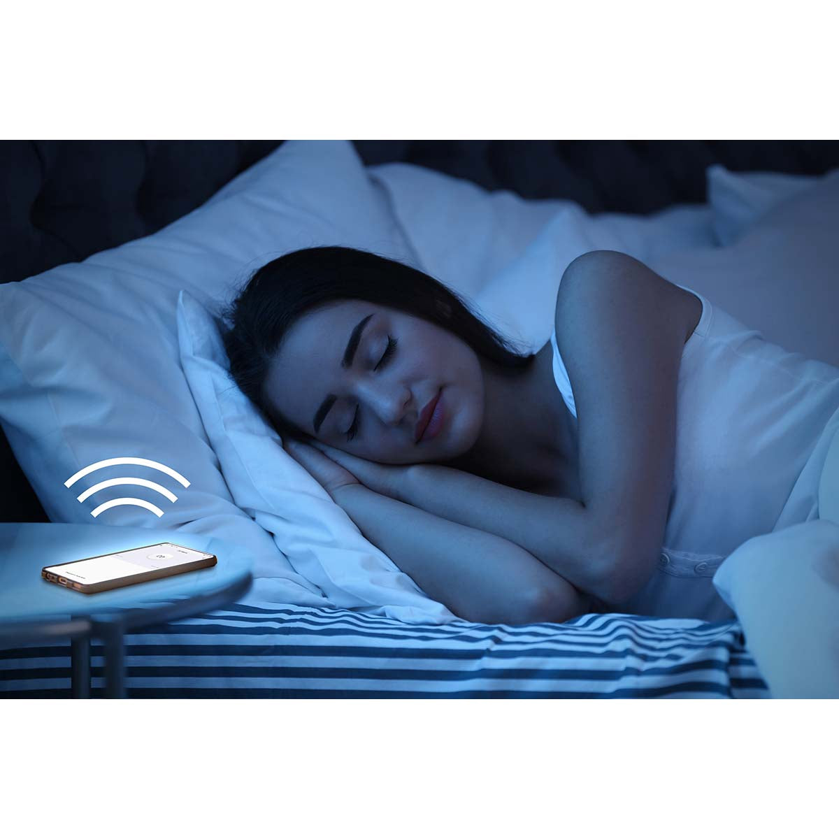 Smart Carbon Monoxide Detector, App-Connected, 85 dB Alarm