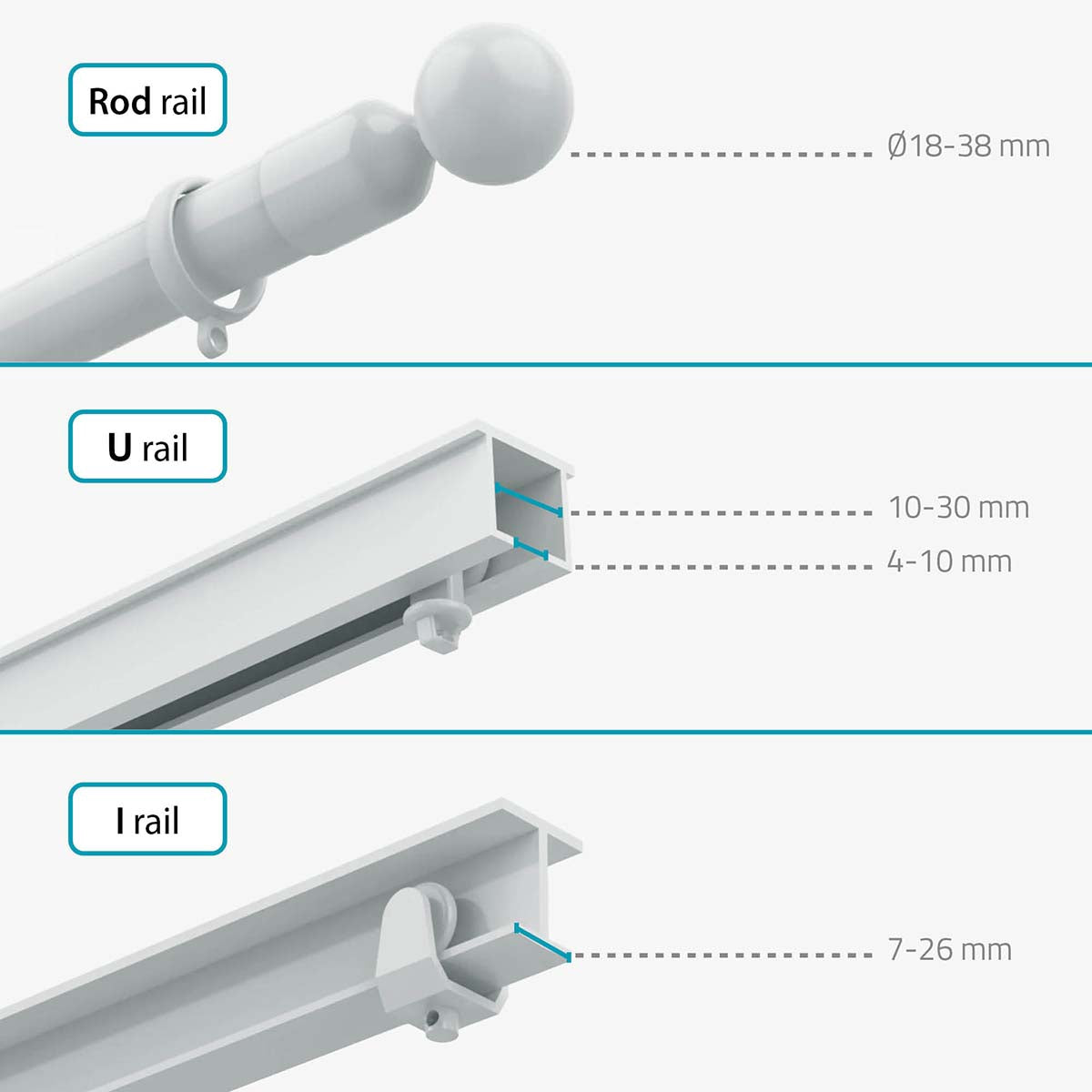 Smart Curtain Robot, Bluetooth, Battery/USB Powered
