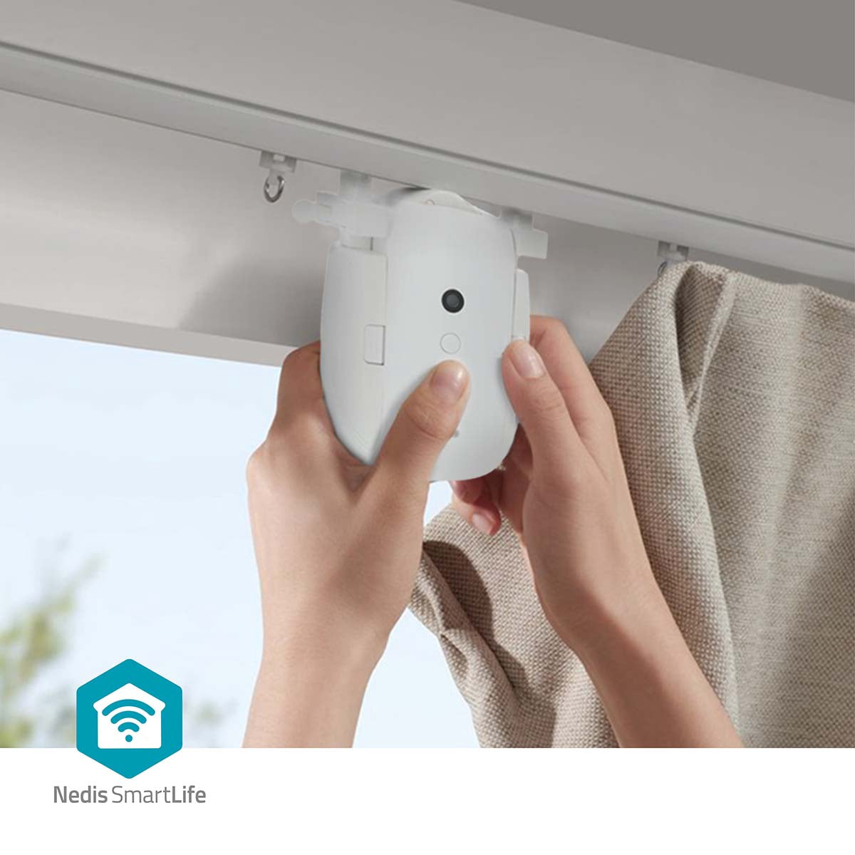 Smart Curtain Robot, Bluetooth, Battery/USB Powered