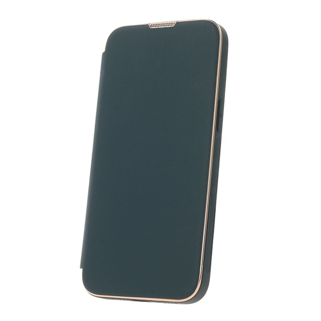 Smart Gold Frame Mag iPhone 14 Pro Max Case - Dark Green