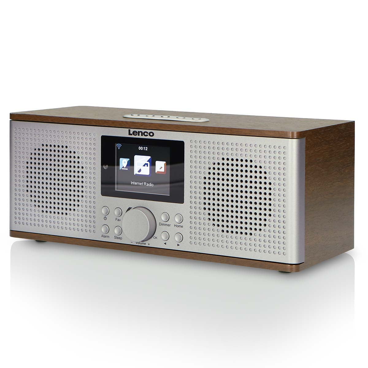 Smart Internet radio, with DAB+ / FM and Bluetooth® Wood