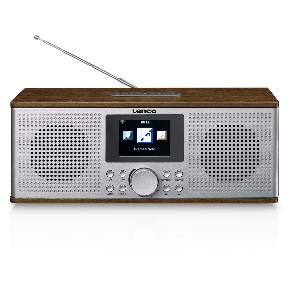 Smart Internet radio, with DAB+ / FM and Bluetooth® Wood