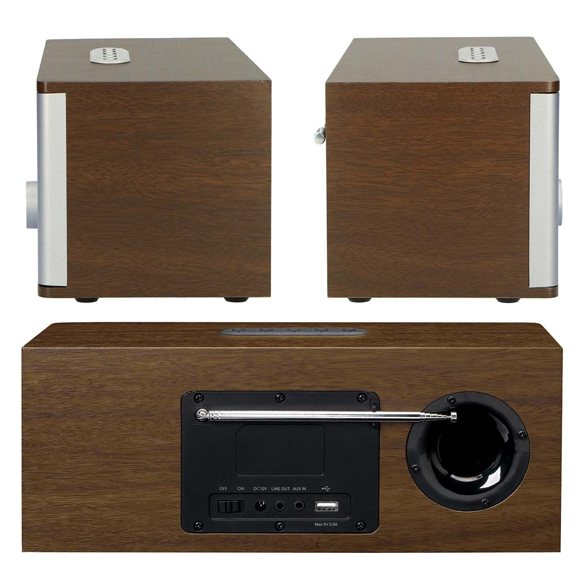 Smart Internet radio, with DAB+ / FM and Bluetooth® Wood