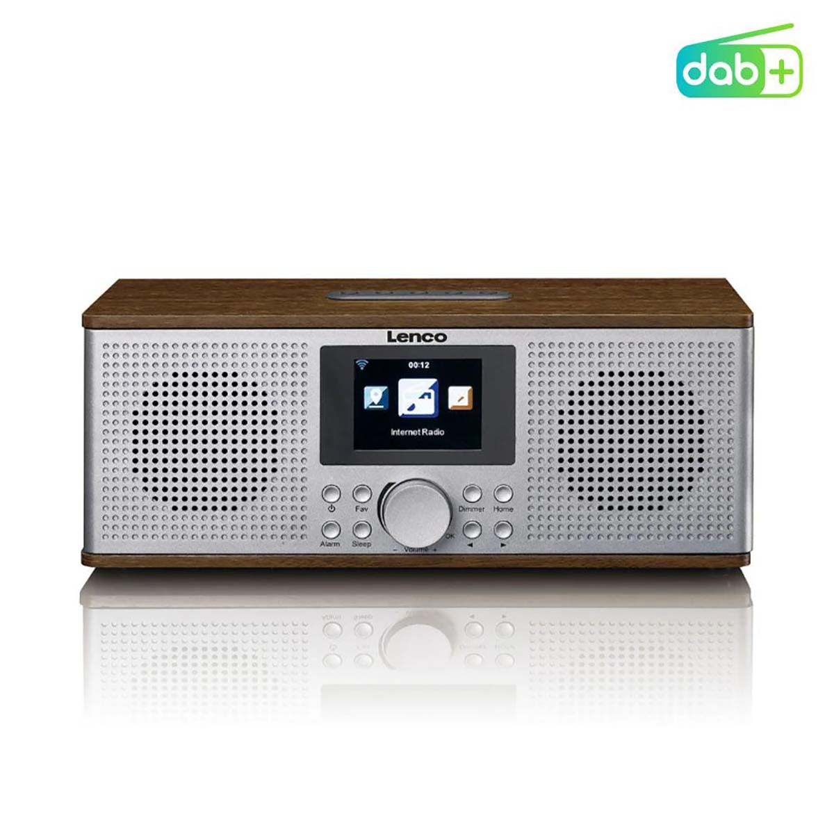 Smart Internet radio, with DAB+ / FM and Bluetooth® Wood