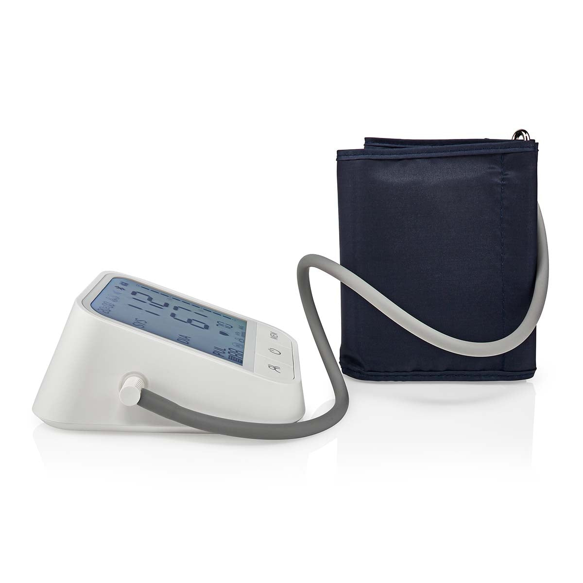 SmartLife Blood Pressure Monitor | Arm | Bluetooth | LCD Screen | 22 - 42 cm | Standstill Indication / Cuff On Detection / Irregular Heartbeat Detection | White