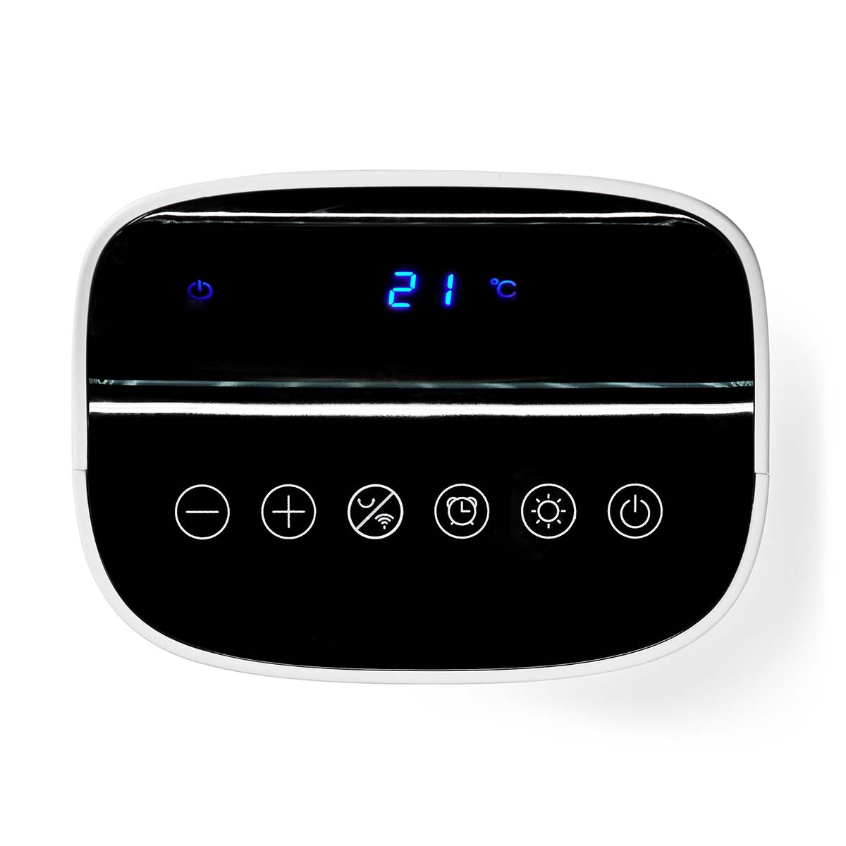 SmartLife Ceramic PTC Fan Heater | Wi-Fi | 2000 W | 2 Heat settings | Oscillation | Display | 10 - 49 °C | Android™ / IOS | White