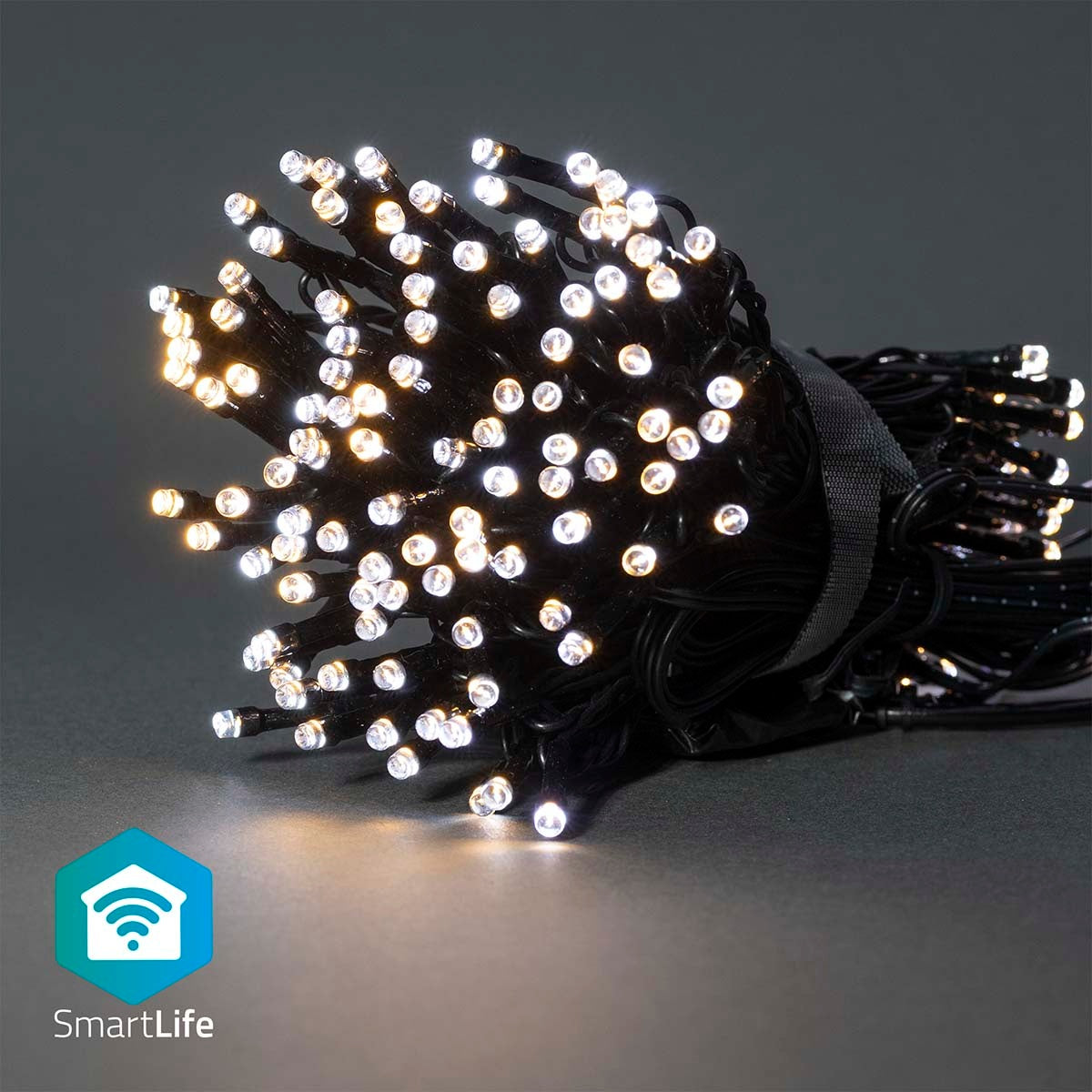 SmartLife Christmas Lighting | String | Wi-Fi | Warm to cool white | 100 LEDs | 10.0 m | Android™ / IOS