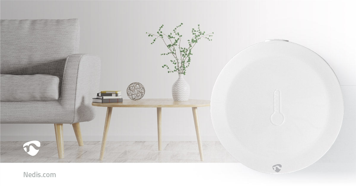 SmartLife Climate Sensor | Zigbee 3.0 | Battery powered | Android™ / IOS | White