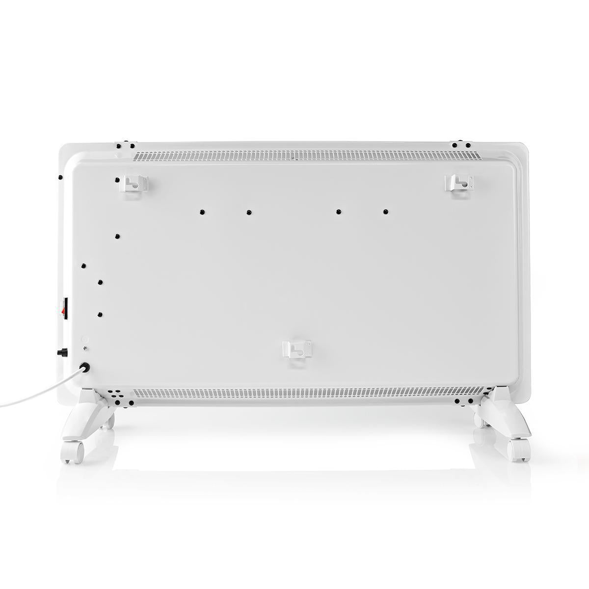 SmartLife Convection Heater | Wi-Fi | Suitable for bathroom | Glass Panel | 2000 W | 2 Heat Settings | LED | 15 - 35 °C | Adjustable thermostat | White
