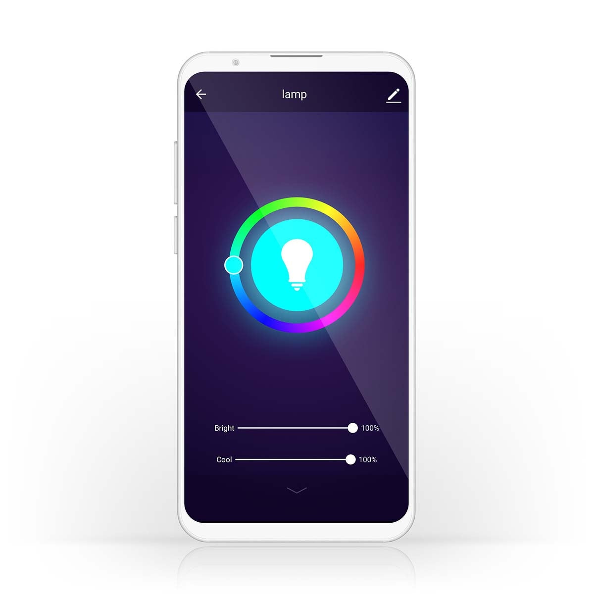 SmartLife Full Color Light Bulb | Wi-Fi | E14 | 470 lm | 4.9 W| RGB / Warm to cool white | 2700 - 6500 K | Android™ / IOS | Light | 1 pc.