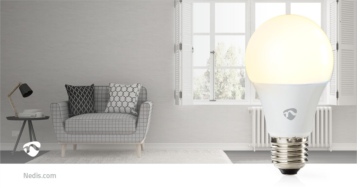 SmartLife Full Color Light Bulb | Zigbee 3.0 | E27 | 806 lm | 9 W| RGB / Warm to cool white | 2200 - 6500 K | Android™ / IOS | Light bulb | 1 pc.