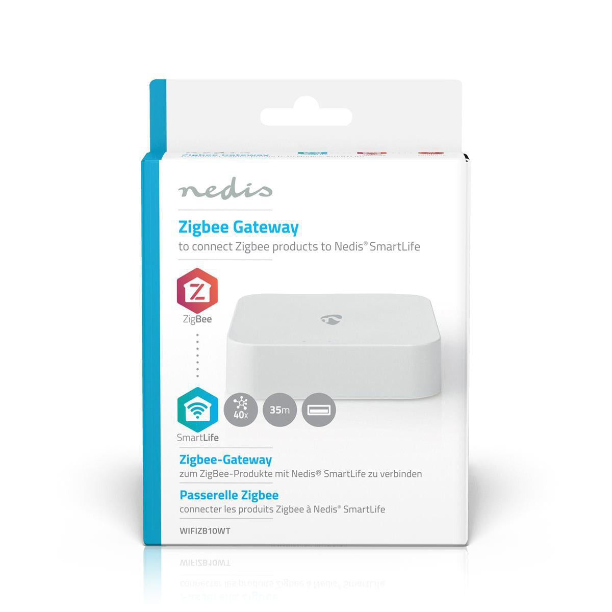 SmartLife Gateway | Zigbee 3.0 | 40 Units | USB Power | Android™ / IOS | White